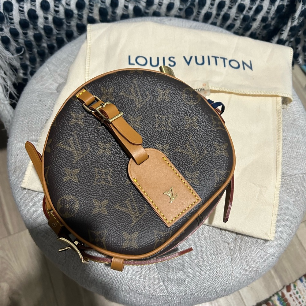 Louis Vuitton Brown Monogram Circle Bag